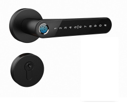 Комплект Novilock Home Fast BLACK с врезной частью 45/85 (240x22)