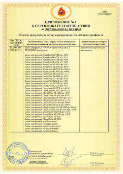 Система добровольной сертификации «Открытый национальный пожарный стандарт»(приложение)